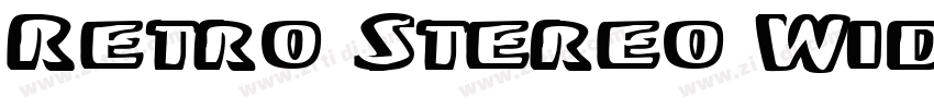 Retro Stereo Wide字体转换
